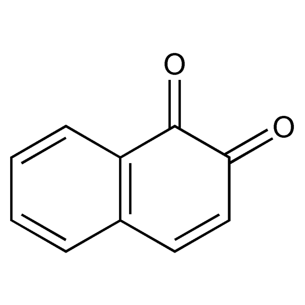 Graphical representation of 1,2-Naphthoquinone