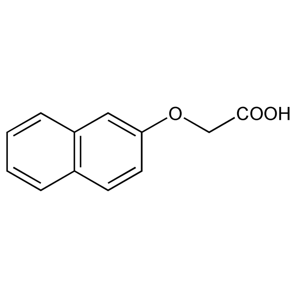 Graphical representation of 2-Naphthoxyacetic Acid