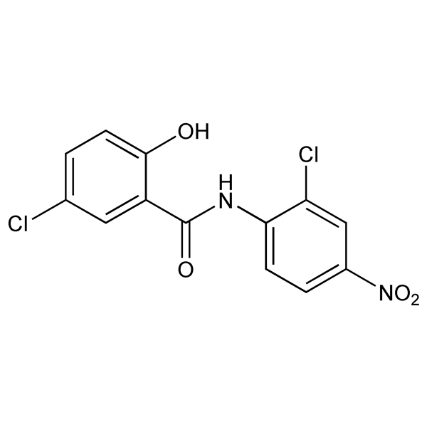 Graphical representation of Niclosamide