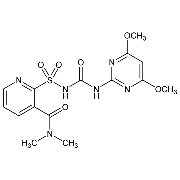 Graphical representation of Nicosulfuron