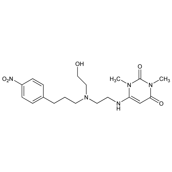 Graphical representation of Nifekalant