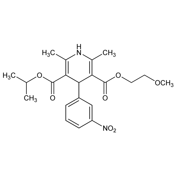 Graphical representation of Nimodipine