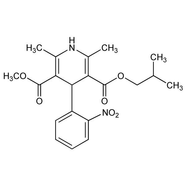 Graphical representation of Nisoldipine