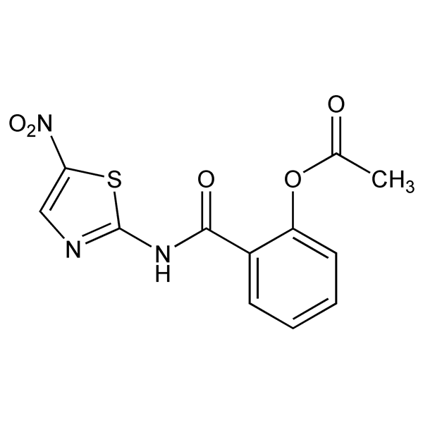 Graphical representation of Nitazoxanide