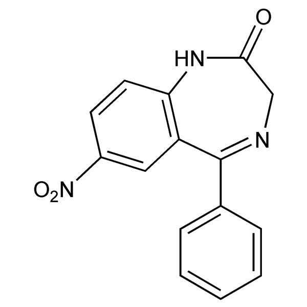 Graphical representation of Nitrazepam