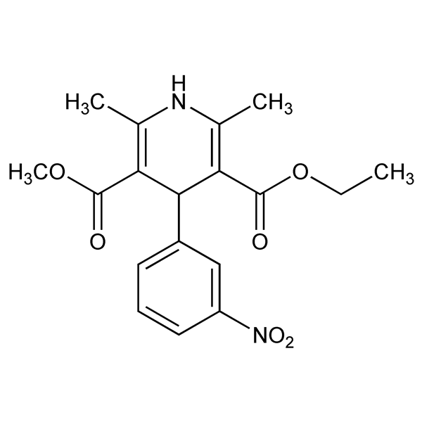 Graphical representation of Nitrendipine