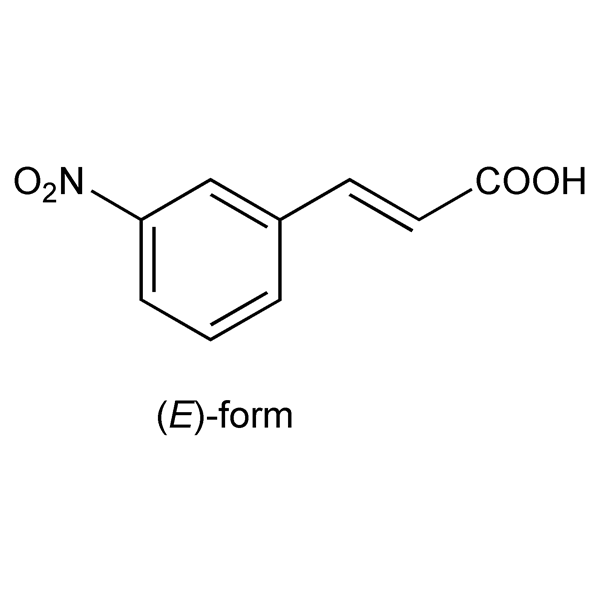 Graphical representation of 3-Nitrocinnamic Acid