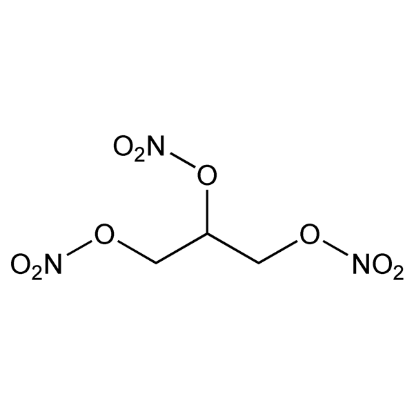 Graphical representation of Nitroglycerin