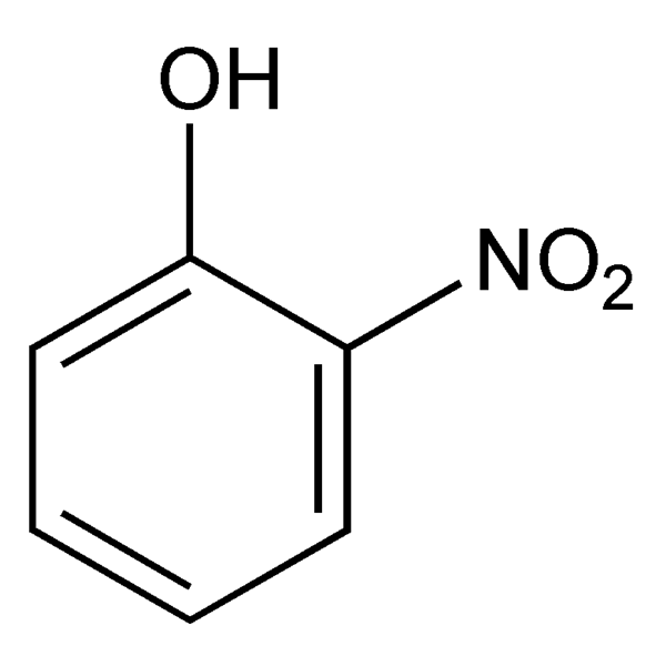 Graphical representation of o-Nitrophenol