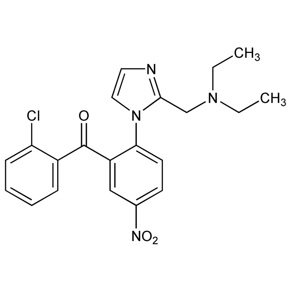 Graphical representation of Nizofenone