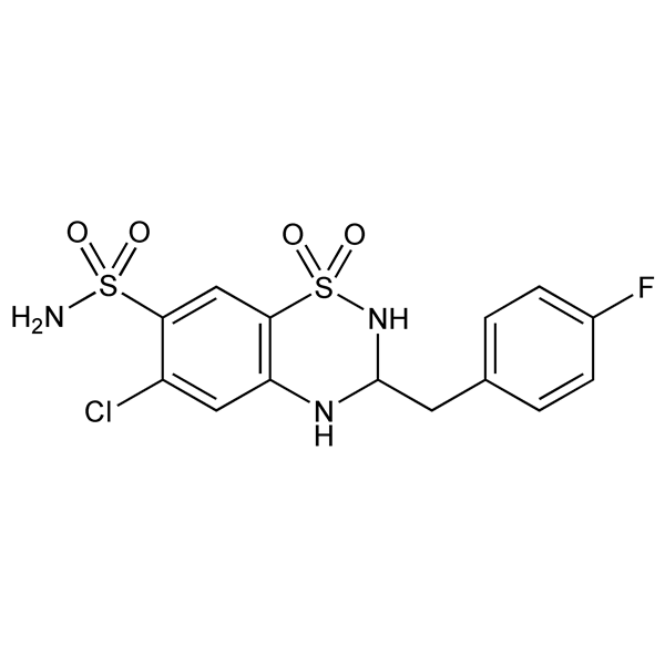 Graphical representation of Paraflutizide