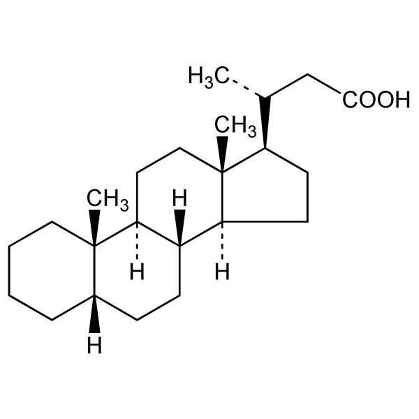 Graphical representation of Norcholanic Acid