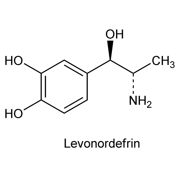 Graphical representation of Nordefrin