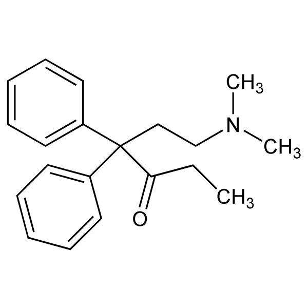 Graphical representation of Normethadone