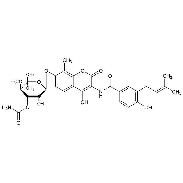 Graphical representation of Novobiocin