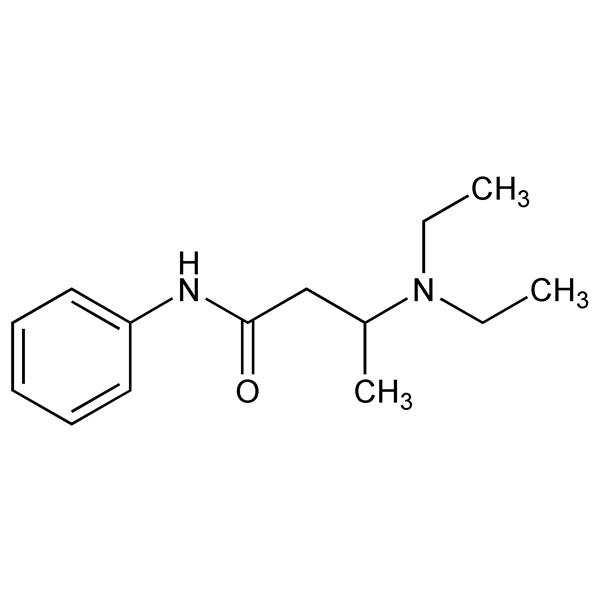 Graphical representation of Octacaine