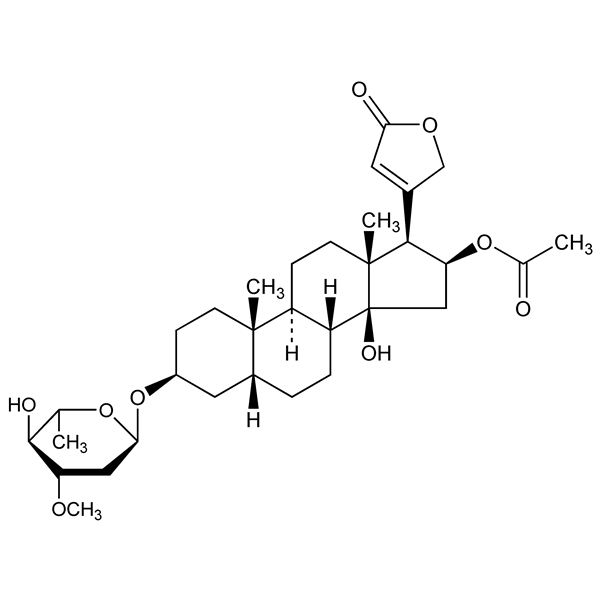 Graphical representation of Oleandrin