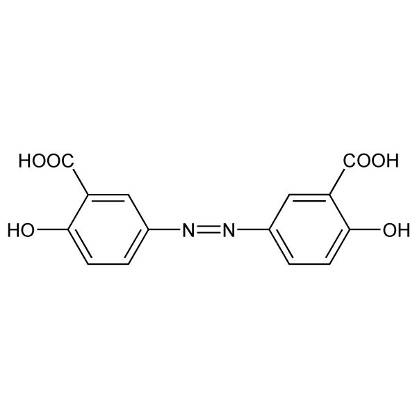 Graphical representation of Olsalazine