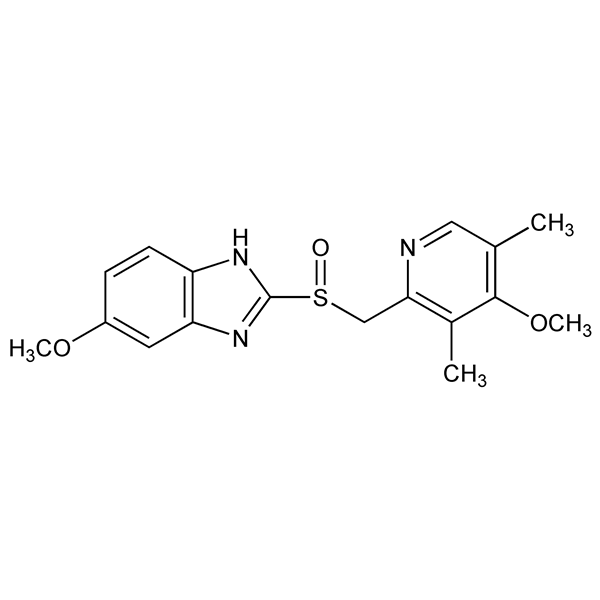 Graphical representation of Omeprazole