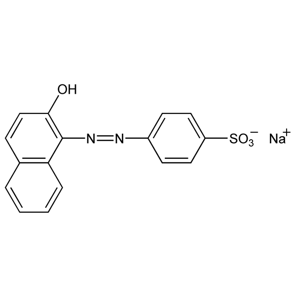 Graphical representation of Orange II