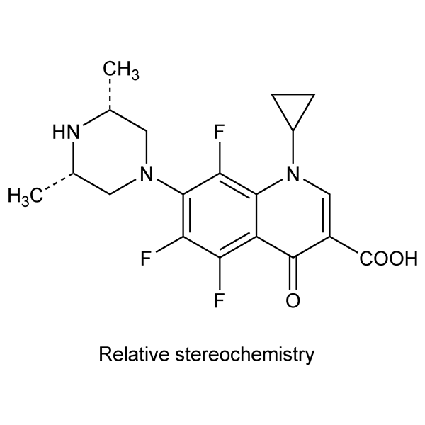 Graphical representation of Orbifloxacin