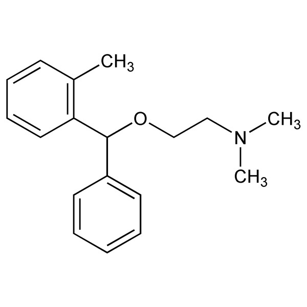 Graphical representation of Orphenadrine