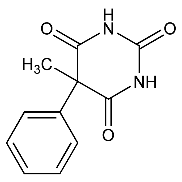 Graphical representation of Phenylmethylbarbituric Acid