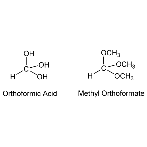 Graphical representation of Orthoformic Acid