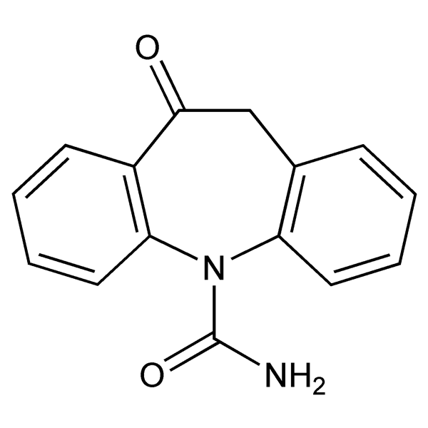 Graphical representation of Oxcarbazepine