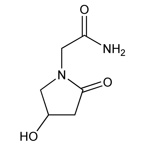 Graphical representation of Oxiracetam