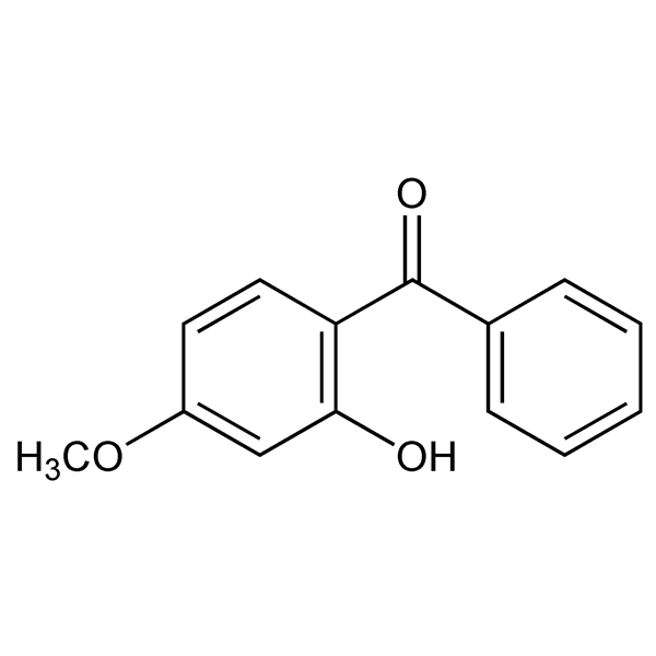 Graphical representation of Oxybenzone