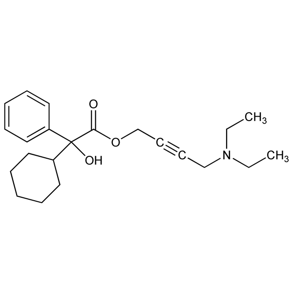 Graphical representation of Oxybutynin