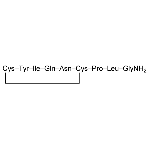 Graphical representation of Oxytocin