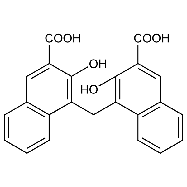 Graphical representation of Pamoic Acid