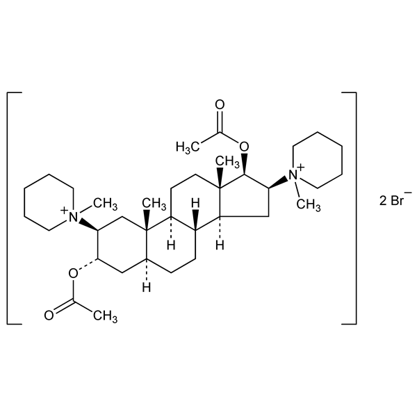 Graphical representation of Pancuronium Bromide