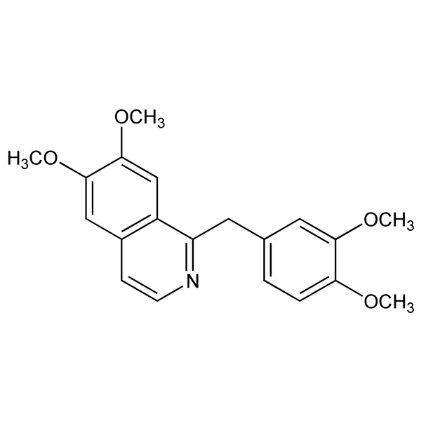 Graphical representation of Papaverine