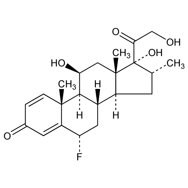 Graphical representation of Paramethasone