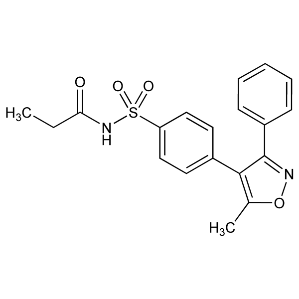 Graphical representation of Parecoxib