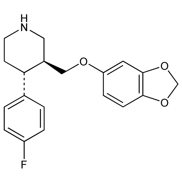 Graphical representation of Paroxetine