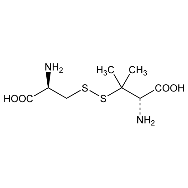 Graphical representation of Penicillamine Cysteine Disulfide