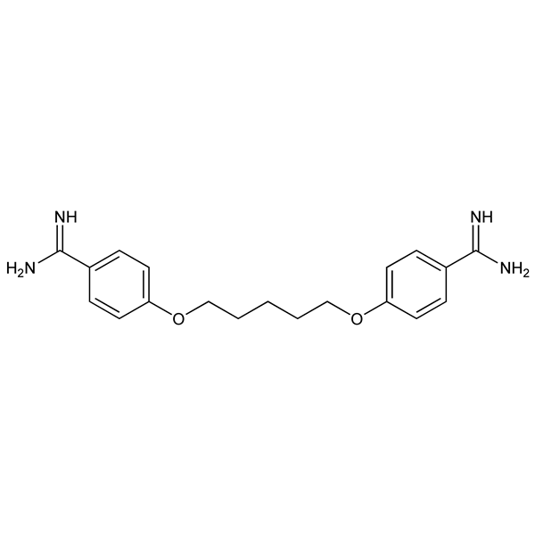 Graphical representation of Pentamidine