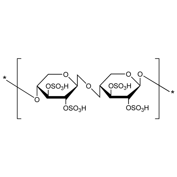 Graphical representation of Pentosan Polysulfate