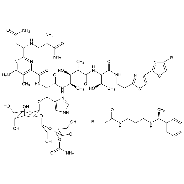 Graphical representation of Peplomycin