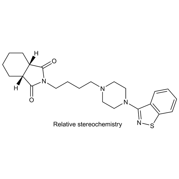 Graphical representation of Perospirone