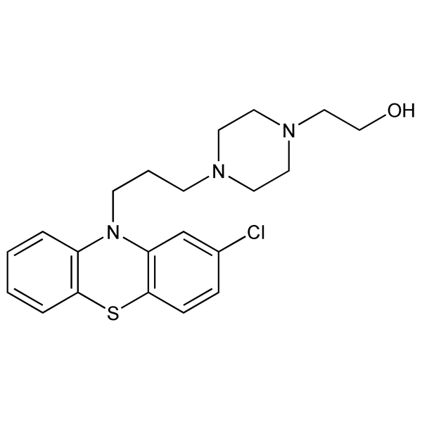 Graphical representation of Perphenazine