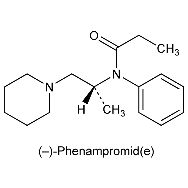 Graphical representation of Phenampromide