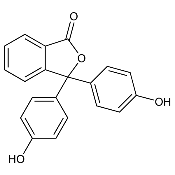 Graphical representation of Phenolphthalein