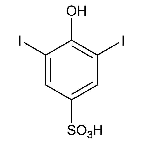 Graphical representation of Sozoiodolic Acid