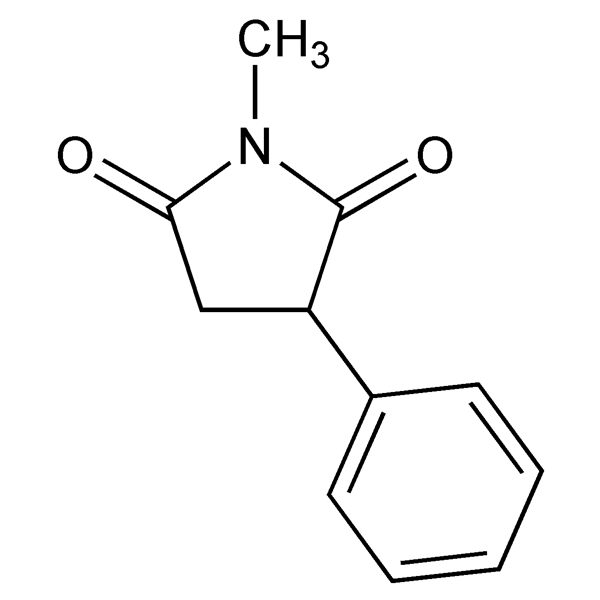 Graphical representation of Phensuximide