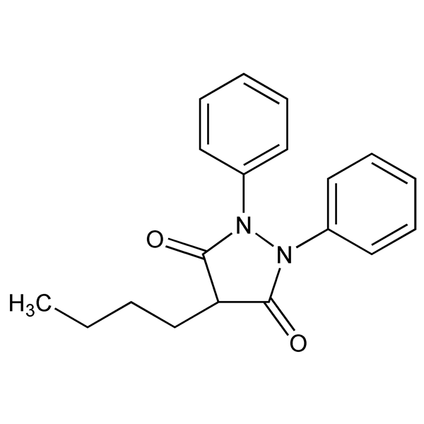 Graphical representation of Phenylbutazone